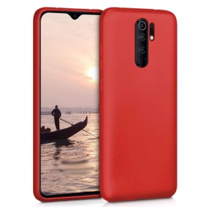Nettech Xiaomi Redmi 9 Uyumlu Nano Arka Koruma Kılıf (Kırmızı) NT-84163