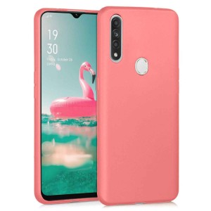 Nettech Oppo A31 Uyumlu Nano Arka Koruma Kılıf (Pembe) NT-84184