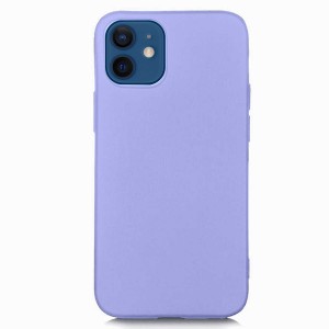 Nettech Apple iPhone 12 Mini Uyumlu Suide Arka Koruma Kılıf (Lila) NT-83700
