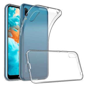 Nettech Huawei Y6 2019 Uyumlu Lüx Seri Arka Koruma Kılıf (Şeffaf) VR-14531
