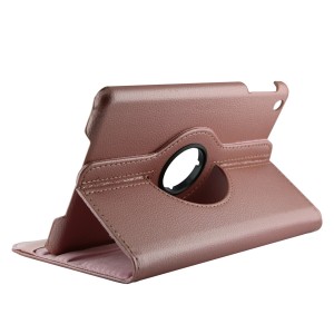Nettech Apple iPad Mini 2 Uyumlu 360 Kapaklı Kılıf (Rose Gold) VR-13534