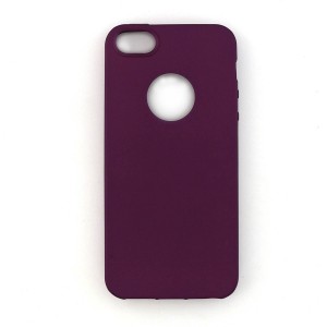 Nettech Apple iPhone 5 Uyumlu Suide Arka Koruma Kılıf (Mürdüm) VR-1361