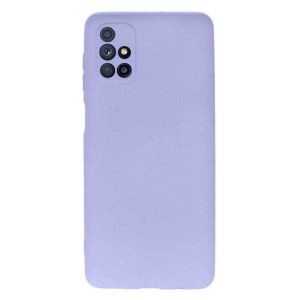 Nettech Samsung Galaxy M51 Uyumlu Nano Arka Koruma Kılıf (Lila) NT-84243