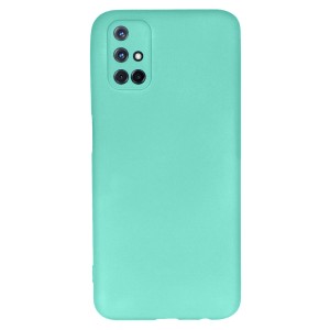 Nettech Samsung Galaxy M31S Uyumlu Nano Arka Koruma Kılıf (Su Yeşili) NT-84259
