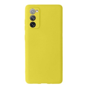Nettech Samsung Galaxy S20 FE Uyumlu Nano Arka Koruma Kılıf (Sarı) NT-84274