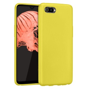 Nettech Realme C2 Uyumlu Nano Arka Koruma Kılıf (Sarı) NT-84269