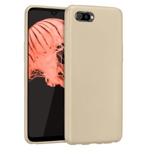 Nettech Realme C2 Uyumlu Nano Arka Koruma Kılıf (Krem) NT-84270