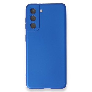 Nettech Samsung Galaxy S21 Uyumlu Suide Arka Koruma Kılıf (Mavi) NT-84340