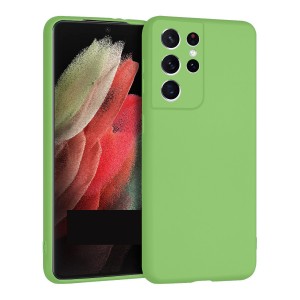 Nettech Samsung Galaxy S21 Ultra Uyumlu Suide Arka Koruma Kılıf (Yeşil) NT-84321