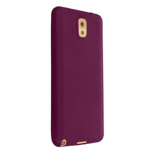 Nettech Samsung Galaxy N9000 Note 3 Uyumlu Suide Arka Koruma Kılıf (Mürdüm) VR-11104