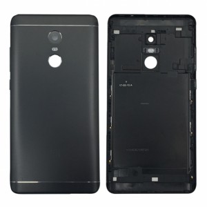 Teknonet Xiaomi Redmi Note 4X Uyumlu NT-84409 Kamera Camlı Batarya Kapağı (Siyah) NT-84409