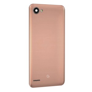 Teknonet LG Q6 Uyumlu NT-84408 Kamera Camlı Batarya Kapağı (Gold) NT-84408