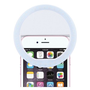 Paleon PLO Led Mandallı Telefon Üstü Aydınlatma Lamba (Beyaz) NT-84876