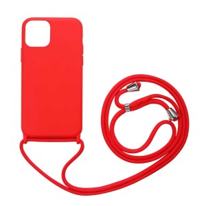 Nettech Apple iPhone 12 Mini Uyumlu ipli Nano Arka Koruma Kılıf (Kırmızı) NT-85063