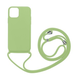 Nettech Apple iPhone 12 Mini Uyumlu ipli Nano Arka Koruma Kılıf (Yeşil) NT-85064