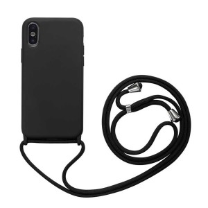 Nettech Apple iPhone X Uyumlu ipli Nano Arka Koruma Kılıf (Siyah) NT-85097