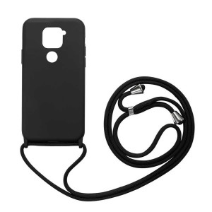 Nettech Xiaomi Redmi Note 9 Uyumlu ipli Nano Arka Koruma Kılıf (Siyah) NT-85041