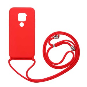 Nettech Xiaomi Redmi Note 9 Uyumlu ipli Nano Arka Koruma Kılıf (Kırmızı) NT-85043