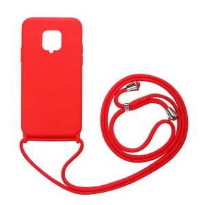 Nettech Xiaomi Redmi Note 9s Uyumlu ipli Nano Arka Koruma Kılıf (Kırmızı) NT-85036