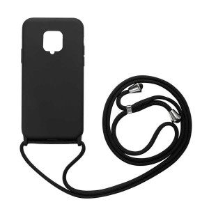Nettech Xiaomi Redmi Note 9s Uyumlu ipli Nano Arka Koruma Kılıf (Siyah) NT-85035