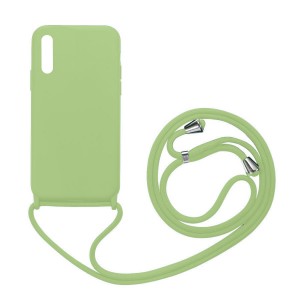 Nettech Samsung Galaxy A30S Uyumlu ipli Nano Arka Koruma Kılıf (Yeşil) NT-85091