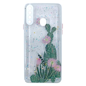 Nettech Samsung Galaxy A20S Uyumlu Animal Simli Arka Koruma Kılıf (Çeşitli Renk) NT-85159