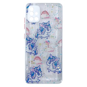 Nettech Samsung Galaxy A51 Uyumlu Animal Simli Arka Koruma Kılıf (Çeşitli Renk) NT-85153