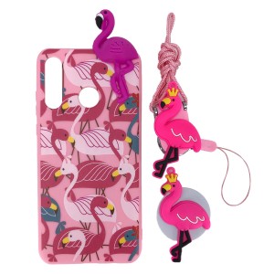 Nettech Huawei P30 Lite Uyumlu Maskot Seri Arka Koruma Kılıf (Çeşitli Renk) NT-85141
