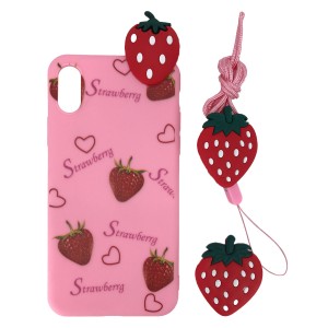 Nettech Apple iPhone X Uyumlu Maskot Seri Arka Koruma Kılıf (Çeşitli Renk) NT-85106