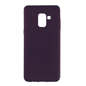 Nettech Samsung Galaxy A530 A8 2018 Uyumlu Suide Arka Koruma Kılıf (Mürdüm) VR-1479