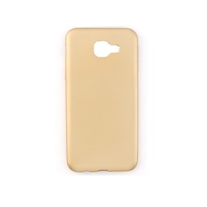 Nettech Samsung Galaxy A810 A8 2016 Uyumlu Suide Arka Koruma Kılıf (Gold) VR-1485