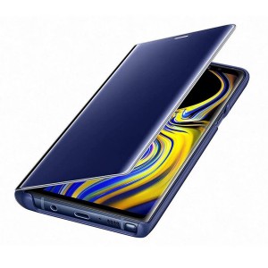 Nettech Xiaomi Mi 8 Uyumlu Clear View Aynalı Kapaklı Kılıf (Lacivert) NT-85549