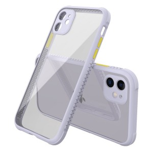 Nettech Apple iPhone 12 Mini Uyumlu Kamera Lens Korumalı Arka Koruma Kılıf (Lila) NT-85288