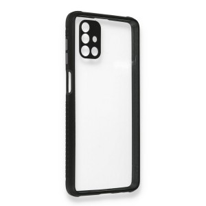 Nettech Samsung Galaxy M51 Uyumlu Kamera Lens Korumalı Arka Koruma Kılıf (Siyah) NT-85251