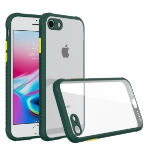 Nettech Apple iPhone 6 Plus Uyumlu Kamera Lens Korumalı Arka Koruma Kılıf (Yeşil) NT-85311