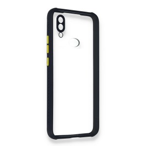 Nettech Samsung Galaxy A10S Uyumlu Kamera Lens Korumalı Arka Koruma Kılıf (Lacivert) NT-85245