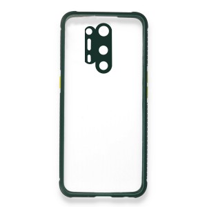 Nettech Oneplus 8 Pro Uyumlu Kamera Lens Korumalı Arka Koruma Kılıf (Yeşil) NT-85217