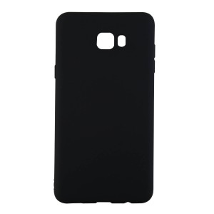 Nettech Samsung Galaxy C7010 C7 Pro Uyumlu Suide Arka Koruma Kılıf (Siyah) VR-1536