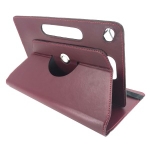 Nettech Universal 9 Inch Uyumlu 360 Kapaklı Kılıf (Kahverengi) NT-84192