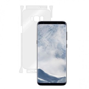 Helt Samsung Galaxy G955 S8 Plus Uyumlu Arka Koruma 360 Full Kaplama (Şeffaf) NT-21508