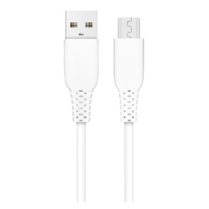 Nettech NT-DC06 Plastik 100 Cm Micro Şarj ve Data Kablosu (Beyaz) NT-DC06