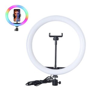 Rgb Led MJ20 Ringlight 8 inç Led Işık (Çeşitli Renk) NT-80756