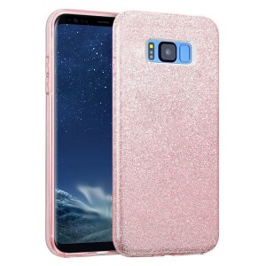 Nettech Samsung Galaxy G950 S8 Uyumlu Simli Arka Koruma Kılıf VR-6286