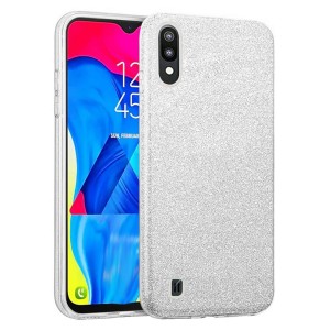 Nettech Samsung Galaxy M10 Uyumlu Simli Arka Koruma Kılıf VR-14321