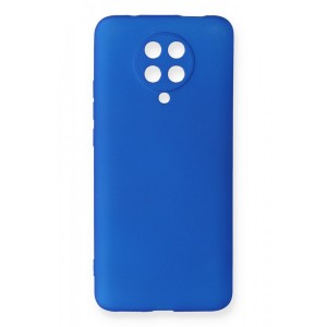 Nettech Xiaomi K30 Pro Uyumlu Suide Arka Koruma Kılıf (Mavi) NT-86105