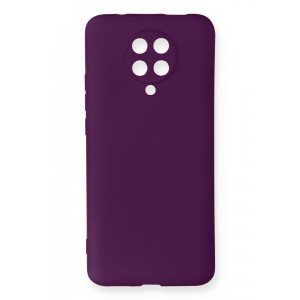 Nettech Xiaomi K30 Pro Uyumlu Suide Arka Koruma Kılıf (Mürdüm) NT-86104
