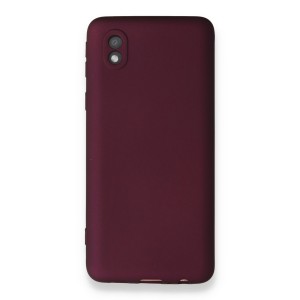 Nettech Samsung Galaxy A01 Core Uyumlu Suide Arka Koruma Kılıf (Mürdüm) NT-86128