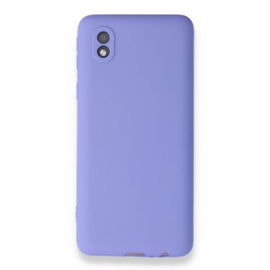 Nettech Samsung Galaxy A01 Core Uyumlu Suide Arka Koruma Kılıf (Lila) NT-86109