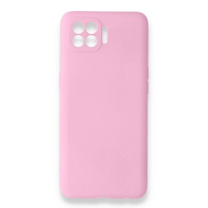 Nettech Oppo Reno 4 Lite Uyumlu Suide Arka Koruma Kılıf (Pembe) NT-86102