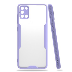 Nettech Oppo A31 Uyumlu Platin Seri Arka Koruma Kılıf (Lila) NT-86629
